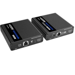 Σετ μετάδοσης σήματος IPCOLOR HDMI 4K UHD point to point μέσω καλωδίου UTP 70m LENKENG LKV676E