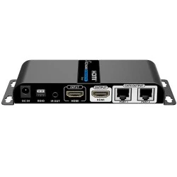 Σύστημα 1x2 HDMI splitter & extender HDMI 1080p point to point μέσω καλωδίου UTP 40m LENKENG LKV712P