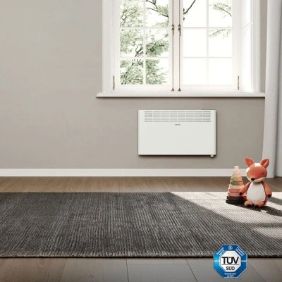 Θερμοπομπός Stiebel Eltron - CNS 2500W Plus με οθόνη LCD σε λευκό χρώμα & διάσταση  89,4x45x10cm