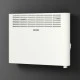 Θερμοπομπός Stiebel Eltron - CNS 2500W Plus με οθόνη LCD σε λευκό χρώμα & διάσταση  89,4x45x10cm