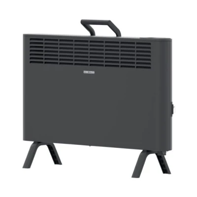 Θερμοπομπός Stiebel Eltron - CNS-B 2000W Plus με οθόνη LCD με δυνατότητα μετακίνησης σε μαύρο χρώμα με διάσταση 73,8x52,4x23,5cm