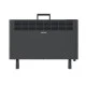 Θερμοπομπός Stiebel Eltron - CNS-B 2000W Plus με οθόνη LCD με δυνατότητα μετακίνησης σε μαύρο χρώμα με διάσταση 73,8x52,4x23,5cm