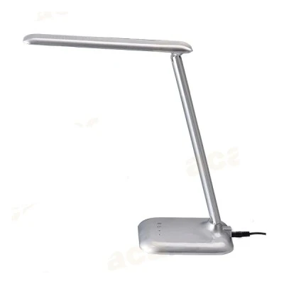 Φωτιστικό γραφείου LED 6W 230V ασημί 480Lm με δυνατότητα εναλλαγής απόχρωσης φωτισμού Dimmable Φωτιστικό γραφείου LED 6W 230V ασημί 480Lm με δυνατότητα εναλλαγής απόχρωσης φωτισμού Dimmable