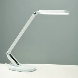 Επιτραπέζιο LED φωτιστικό FRITZ 10W 800lm λευκό CCT DIMMABLE TOUCH SWITCH & USB CHARGER