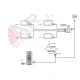 Μπουτονιέρα DMR21/ID/S4 με έγχρωμη κάμερα 2MP & card reader