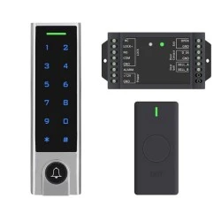 Ασύρματο set access control σε συχνότητα 433MHz με εμβέλεια 10~15m με λειτουργία χρονοκαθυστέρησης ή Οn/Off Ασύρματο set access control σε συχνότητα 433MHz με εμβέλεια 10~15m με λειτουργία χρονοκαθυστέρησης ή Οn/Off