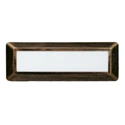 Επίτοιχο LED SMD SLIM RUST φωτιστικό 4W 230V AC θερμό φως 3000k 290lm στεγανό IP65