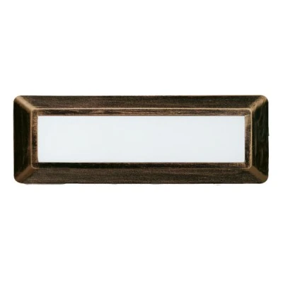 Επίτοιχο LED SMD SLIM RUST φωτιστικό 4W 230V AC θερμό φως 3000k 290lm στεγανό IP65