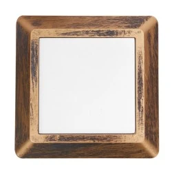 Επίτοιχο LED φωτιστικό RUST SLIM 4W 230V AC θερμό φως 3000k 270lm στεγανό IP65 25000h