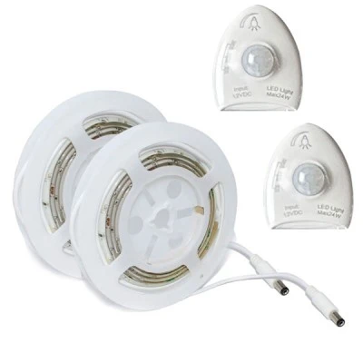 Kit Led Dimmable ταινία Led SMD NANO 2x1.2m 2x5.8W 2x570lm IP65 θερμό χρώμα φωτός 3000K 2 αισθητήρες & 12VDC τροφοδοτικό Kit Led Dimmable ταινία Led SMD NANO 2x1.2m 2x5.8W 2x570lm IP65 θερμό χρώμα φωτός 3000K 2 αισθητήρες & 12VDC τροφοδοτικό