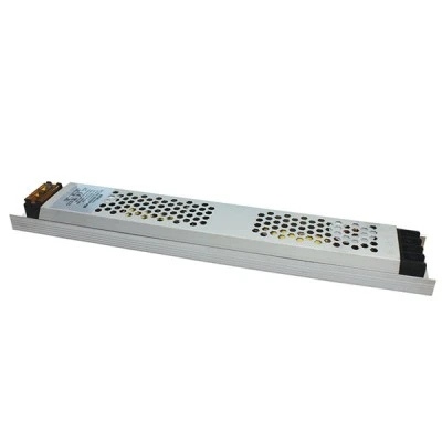 Τροφοδοτικό-led driver αλουμινίου SLIM 200W 230VAC σε 12VDC για ταινίες & λάμπες LED μη στεγανό IP20