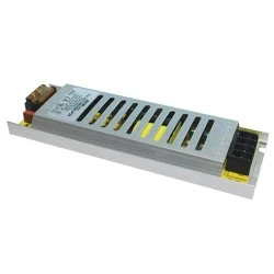 Τροφοδοτικό-led driver αλουμινίου SLIM 60W 230VAC στα 12VDC για ταινίες & λάμπες LED μη στεγανό IP20