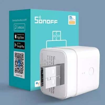 Αντάπτορας SONOFF USB Micro 5V Wireless για μετατροπή κάθε συσκευής σε Smart Αντάπτορας SONOFF USB Micro 5V Wireless για μετατροπή κάθε συσκευής σε Smart