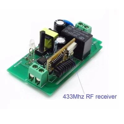 Ασύρματος διακόπτης Smart SONOFF RF2 433MHz WiFi 2.4GHz λευκό για απομακρυσμένο έλεγχο συσκευών