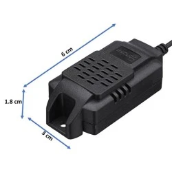 Aισθητήρας θερμοκρασίας & υγρασίας SONOFF SI7021 WiFi 2.5mm με βαθμονομημένη έξοδο ψηφιακού σήματος