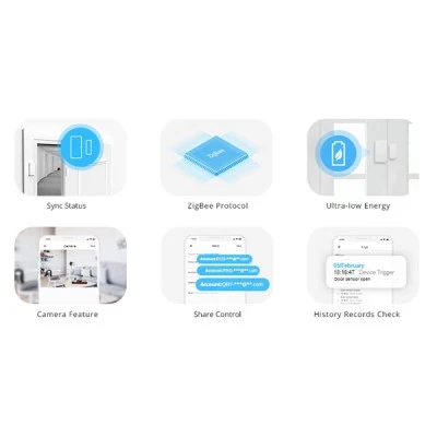 Αισθητήρας πόρτας & παραθύρου SONOFF smart SNZB-04 ZigBee για ανίχνευση κίνησης