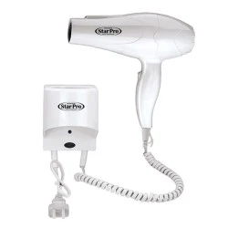 Σεσουάρ για ξενοδοχεία StarPro SP-601 επίτοιχο 1200W με διακόπτη 3 θέσεων & 2 σκάλες θερμοκρασίας Σεσουάρ για ξενοδοχεία StarPro SP-601 επίτοιχο 1200W με διακόπτη 3 θέσεων & 2 σκάλες θερμοκρασίας