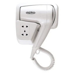 Σεσουάρ για ξενοδοχεία StarPro SP-603 επίτοιχης τοποθέτησης 1200W 1 ταχύτητα & 1 επίπεδο θερμοκρασία