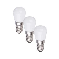 Λάμπα led Ε14 1W 230V AC κίτρινο φως 60Lm σε blister 3 τμχ