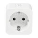 Wi-Fi TUYA Smart Plug με μετρητή κατανάλωσης ενέργειας 3680W 16A για απομακρυσμένο έλεγχο σε λευκό χρώμα