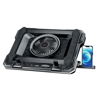 Notebook Cooler RGB για ψύξη laptop έως και 17.3" με εντυπωσιακό σχεδιασμό και LCD οθόνη Notebook Cooler RGB για ψύξη laptop έως και 17.3" με εντυπωσιακό σχεδιασμό και LCD οθόνη