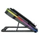 Notebook Cooler RGB για ψύξη laptop έως και 17.3" με εντυπωσιακό σχεδιασμό και LCD οθόνη Notebook Cooler RGB για ψύξη laptop έως και 17.3" με εντυπωσιακό σχεδιασμό και LCD οθόνη