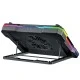 Notebook Cooler RGB για ψύξη laptop έως και 17.3" με εντυπωσιακό σχεδιασμό και LCD οθόνη Notebook Cooler RGB για ψύξη laptop έως και 17.3" με εντυπωσιακό σχεδιασμό και LCD οθόνη