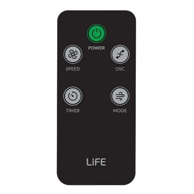 Επιδαπέδιος ανεμιστήρας στήλη 50W LIFE Premium design με συνολικό ύψος 103cm 3 ταχύτητες και οθόνη led