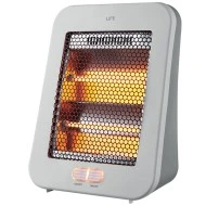 Ηλεκτρική θερμάστρα χαλαζία με 2 επίπεδα 400W/800W με προστασία από υπερθέρμανση για χώρους έως 20m²
