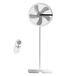 Ανεμιστήρας ορθοστάτης 24W Premium 16'' με 5 πτερύγια, 12 ταχύτητες επιλογή αυτόματης περιστροφής και τηλεχειριστήριο