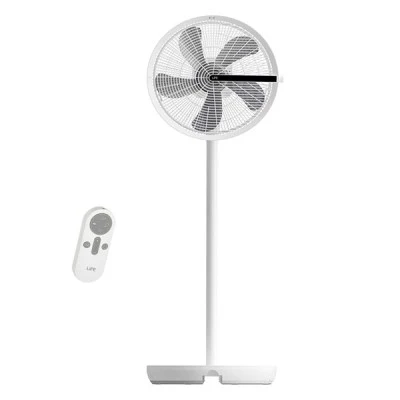 Ανεμιστήρας ορθοστάτης 24W Premium 16'' με 5 πτερύγια, 12 ταχύτητες επιλογή αυτόματης περιστροφής και τηλεχειριστήριο
