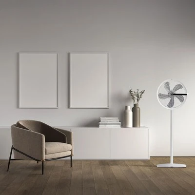 Ανεμιστήρας ορθοστάτης 24W Premium 16'' με 5 πτερύγια, 12 ταχύτητες επιλογή αυτόματης περιστροφής και τηλεχειριστήριο