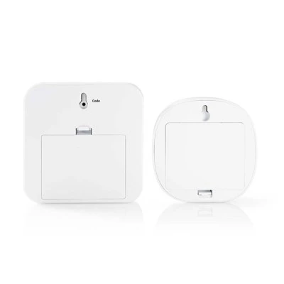 Ανιχνευτής κίνησης NEDIS ALRMMW20WT λευκός 85dB 433MHz με 8 ήχους κλήσης & κάλυψη 80m