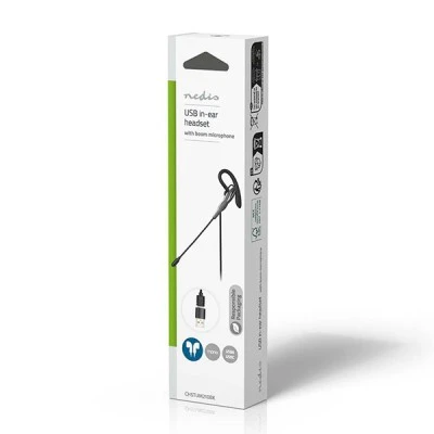 Headset in-ear με σύνδεση USB Type-A / Type-C με μήκος καλωδίου 1.80m με σταθερό & ελαφρύ σχεδιασμό Headset in-ear με σύνδεση USB Type-A / Type-C με μήκος καλωδίου 1.80m με σταθερό & ελαφρύ σχεδιασμό