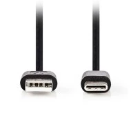 Καλώδιο USB High-Speed A αρσ. - USB Type-C αρσ. 2.00m για μεταφορά δεδομένων και για φόρτιση