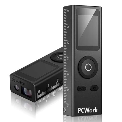Μίνι μετρητής αποστάσεων PCW11A με χρήση laser για αποστάσεις έως 30m επαναφορτιζόμενος με ακρίβεια ±2 mm