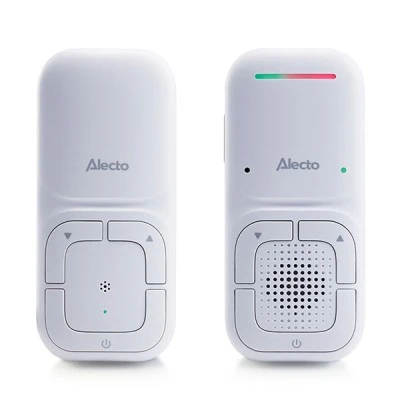 Ασύρματη ενδοεπικοινωνία (baby monitor) τεχνολογίας DECT 1.8GHz με δυνατότητα αμφίδρομης επικοινωνίας και εμβέλεια έως 50 μέτρα άσπρο χρώμα
