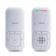 Ασύρματη ενδοεπικοινωνία (baby monitor) τεχνολογίας DECT 1.8GHz με δυνατότητα αμφίδρομης επικοινωνίας και εμβέλεια έως 50 μέτρα άσπρο χρώμα