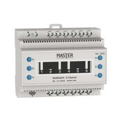 Διακόπτης ράγας 6 channels Wi-Fi για έλεγχο συσκευών & φωτισμού Smart Home Master SW-6CHL