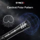 SYNCO μικρόφωνο χειρός SY-E10-MIC, δυναμικό, καρδιοειδές, XLR, μαύρο