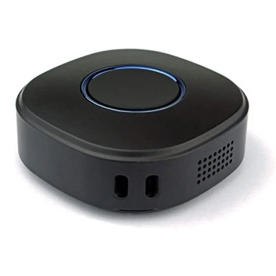Wi-Fi controller Shelly button1 μαύρο με ενσωματωμένη επαναφορτιζόμενη μπαταρία