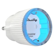 Έξυπνη πρίζα Shelly Plug S MTR Gen3 WiFi 12A 2500W λευκή για έλεγχο φωτισμού θέρμανσης και άλλων συσκευών