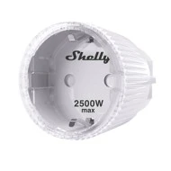 Έξυπνη πρίζα Shelly Plug S MTR Gen3 WiFi 12A 2500W λευκή για έλεγχο φωτισμού θέρμανσης και άλλων συσκευών
