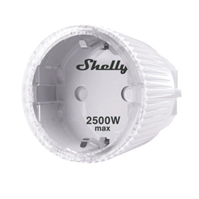 Έξυπνη πρίζα Shelly Plug S MTR Gen3 WiFi 12A 2500W λευκή για έλεγχο φωτισμού θέρμανσης και άλλων συσκευών Έξυπνη πρίζα Shelly Plug S MTR Gen3 WiFi 12A 2500W λευκή για έλεγχο φωτισμού θέρμανσης και άλλων συσκευών