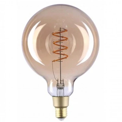 Λάμπα Shelly Vintage Wi-Fi G125 Ε27 4W 220-230V 50/60Hz θερμό φως 2700k 260lm δέσμης 360° Λάμπα Shelly Vintage Wi-Fi G125 Ε27 4W 220-230V 50/60Hz θερμό φως 2700k 260lm δέσμης 360°