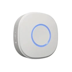 Wi-Fi controller Shelly button1 λευκό με ενσωματωμένη επαναφορτιζόμενη μπαταρία