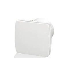 Εξαεριστήρας μπάνιου EUROPLAST T150 λευκός Φ150 24W 300m3/h 230V επίτοιχης τοποθέτησης