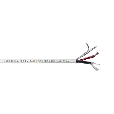 Καλώδιο κλειστού κυκλώματος CCTV 1MICROCOAXIAL & 1MICROCABLE διατομή 2x0,50mm T2M-B250 ΜΑΒΙΚΑΛ Καλώδιο κλειστού κυκλώματος CCTV 1MICROCOAXIAL & 1MICROCABLE διατομή 2x0,50mm T2M-B250 ΜΑΒΙΚΑΛ