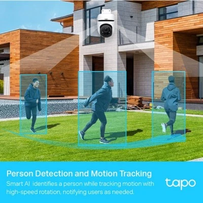 Κάμερα Smart Wi-Fi TP-LINK Tapo C500 με ανάλυση εικόνας 1080p λειτουργία PTZ, Wi-Fi στεγανή IP65, Ver. 1.0