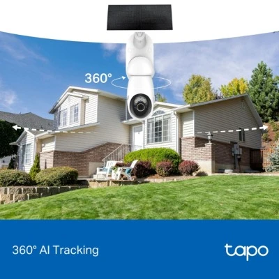 Smart ηλιακή κάμερα Tapo C660 KIT TP-LINK με ανάλυση 4K/8MP σύνδεση WiFi PTZ SD IP65 EU/1.0